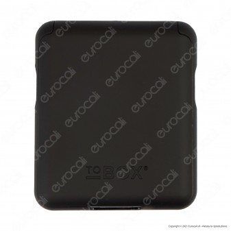 Tobox Portatabacco in Plastica per Filtri Cartine e Accendino