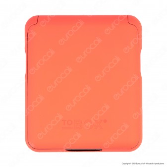 Tobox Portatabacco in Plastica per Filtri Cartine e Accendino