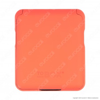 Tobox Portatabacco in Plastica per Filtri Cartine e Accendino