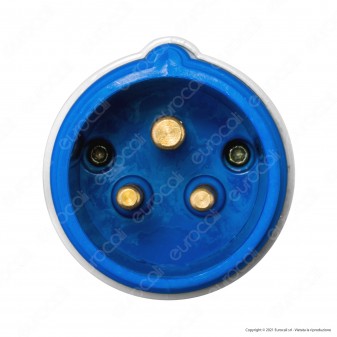 Ecova Multipresa Adattatore Industriale Spina e 3 Prese 16A 6h 2P+T