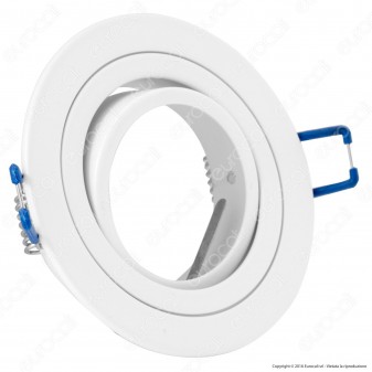 V-Tac VT-782RD Portafaretto Orientabile Rotondo da Incasso per