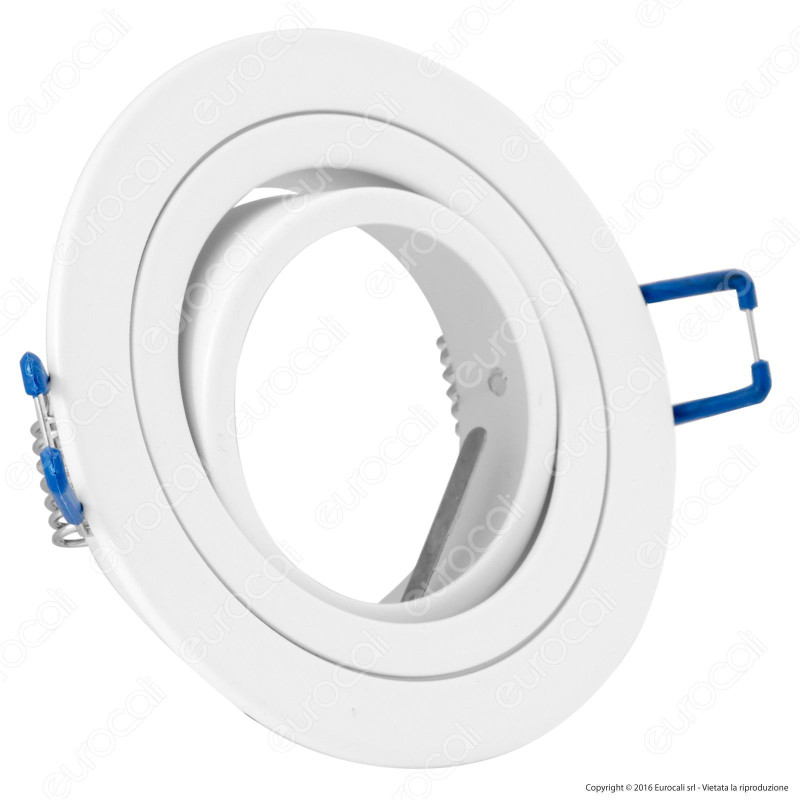 V-Tac VT-782RD Portafaretto Orientabile Rotondo da Incasso per