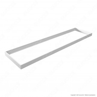 Life Supporto di Montaggio a Soffitto per Pannelli LED 120x30 - Mod.