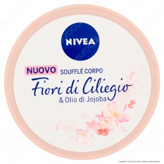 Nivea Soufflé Corpo Crema Idratante al Ciliegio - Confezione da 200ml
