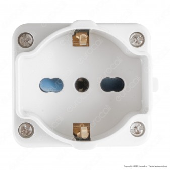 Ecova Multipresa Spina CEE industriale 16A 2P+T Presa Centrale