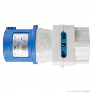 Ecova Multipresa Spina CEE industriale 16A 2P+T Presa Centrale