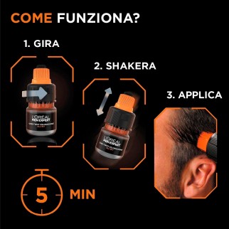 L'Oréal Men Expert One Twist Colorazione All-in-One Tinta per Uomo