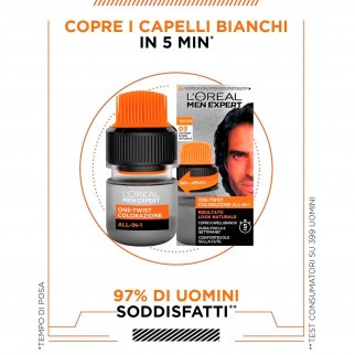 L'Oréal Men Expert One Twist Colorazione All-in-One Tinta per Uomo