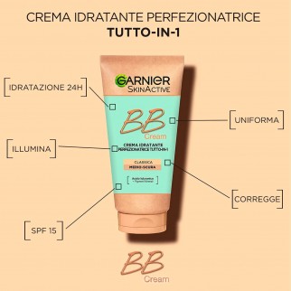 Garnier Skinactive BB Cream Crema Viso Idratante Perfezionatrice