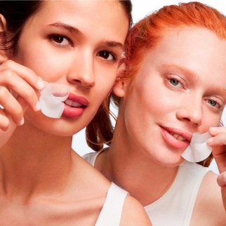 Garnier Skinactive Maschera Labbra Secche Rimpolpante in Tessuto