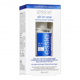Essie All in One Base e Top Coat per Unghie Colore Trasparente