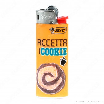 Bic Mini J25 Piccolo Fantasia Cookie - Serie da 5 Accendini
