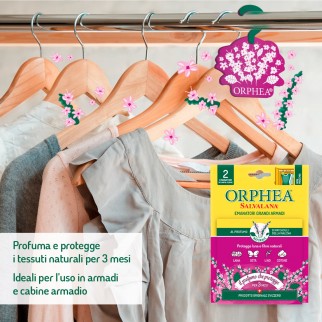 Orphea Salvalana Emanatori Grandi Armadi Protegge Lana e Fibre