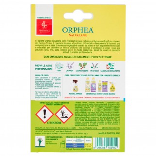 Orphea Salvalana Foglietti Cassetti e Armadi Protegge Lana e Fibre