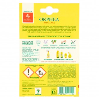 Orphea Salvalana Foglietti Cassetti e Armadi Protegge Lana e Fibre