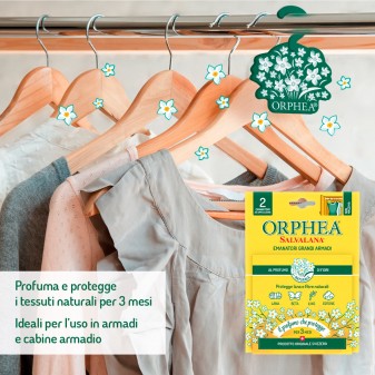 Orphea Salvalana Emanatori Grand Armadi Protegge Lana e Fibre