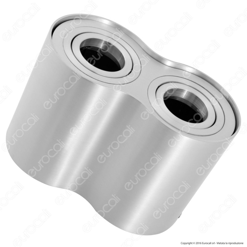 Kanlux BORD DLP-250-AL Portafaretto Orientabile Rotondo da Soffitto