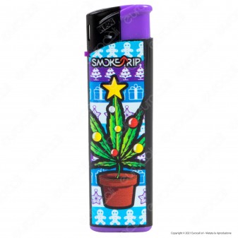 SmokeTrip Accendini Elettronici Ricaricabili Fantasia Christmas - 5