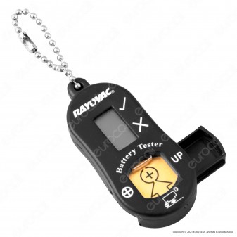 Rayovac Tester + Portabatterie Per Pile Apparecchi Acustici
