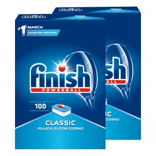Finish Powerball Classic Detersivo in Tabs per Lavastoviglie - 2