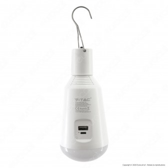 V-Tac Smart VT-2417 Lampadina LED 7W Bulb A65 Changing Color