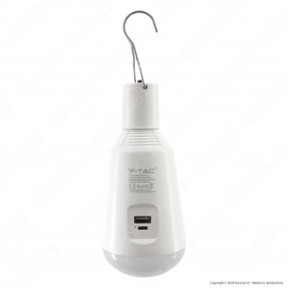 V-Tac Smart VT-2417 Lampadina LED 7W Bulb A65 Changing Color