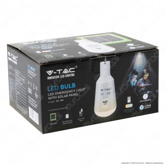 V-Tac Smart VT-2417 Lampadina LED 7W Bulb A65 Changing Color