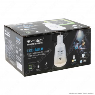 V-Tac Smart VT-2417 Lampadina LED 7W Bulb A65 Changing Color