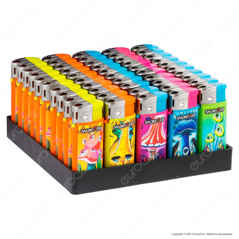 SmokeTrip Color Mini Accendini Elettronici Ricaricabili Fantasia