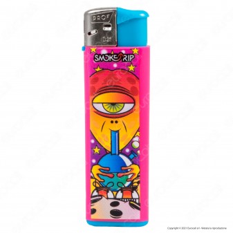 SmokeTrip Color Accendini Elettronici Fantasia Alien - 5 Accendini