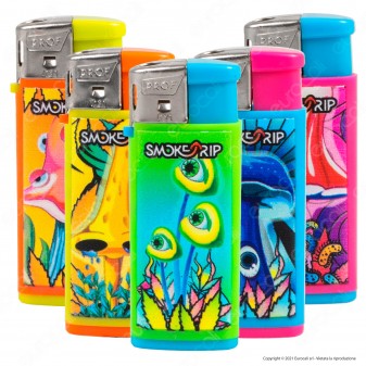 SmokeTrip Color Mini Accendini Elettronici Ricaricabili Fantasia