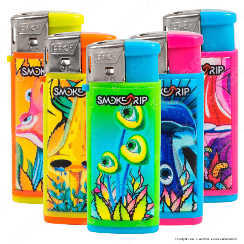 SmokeTrip Color Mini Accendini Elettronici Ricaricabili Fantasia