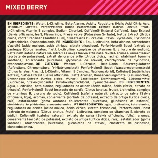 Optimum Nutrition Gold Standard Pre-Workout Energy Shot Frutti di