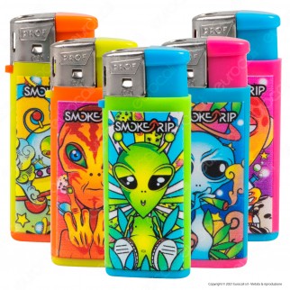 SmokeTrip Color Mini Accendini Elettronici Ricaricabili Fantasia