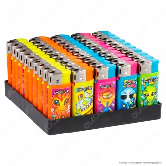 SmokeTrip Color Mini Accendini Elettronici Ricaricabili Fantasia