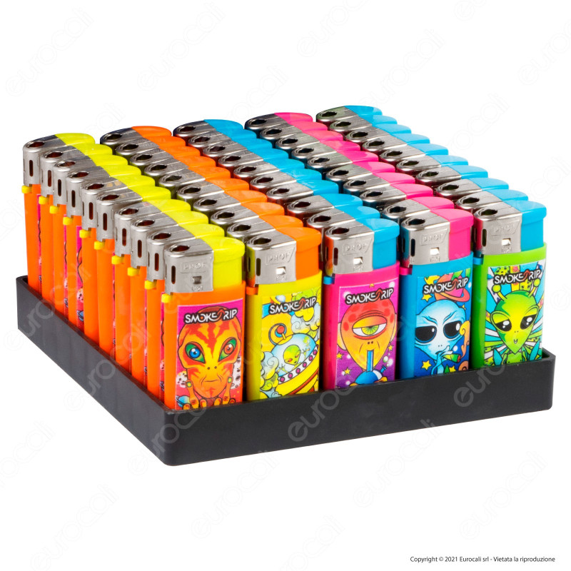 SmokeTrip Color Mini Accendini Elettronici Ricaricabili Fantasia