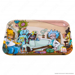 Dunkees Stazione di Rollaggio Vassoio in Latta con Grafica Cartoon -