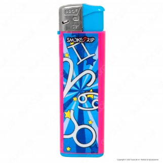 SmokeTrip Color Accendini Elettronici Fantasia Zodiaco 3 - 5 Accendini