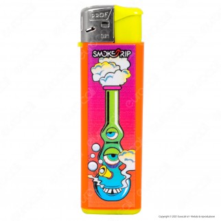 SmokeTrip Color Accendini Elettronici Fantasia Bong - 5 Accendini