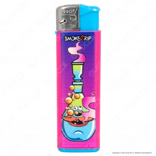 SmokeTrip Color Accendini Elettronici Fantasia Bong - 5 Accendini