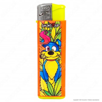 SmokeTrip Color Accendini Elettronici Fantasia Dog - Box da 50
