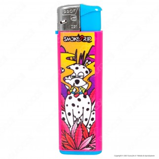 SmokeTrip Color Accendini Elettronici Fantasia Dog - 5 Accendini