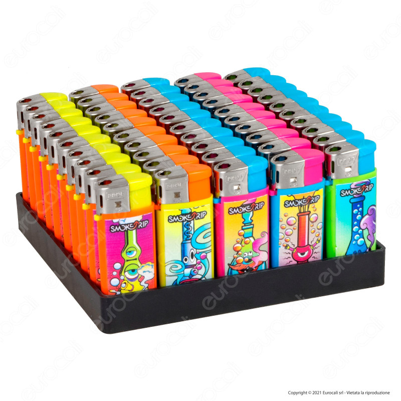 SmokeTrip Color Mini Accendini Elettronici Ricaricabili Fantasia Bong