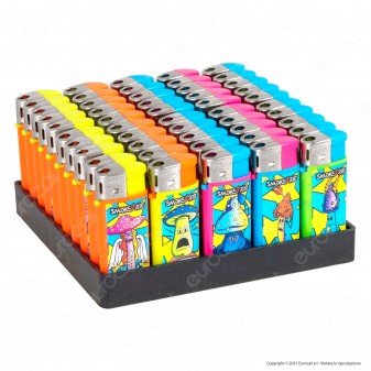 SmokeTrip Color Mini Accendini Elettronici Ricaricabili Fantasia